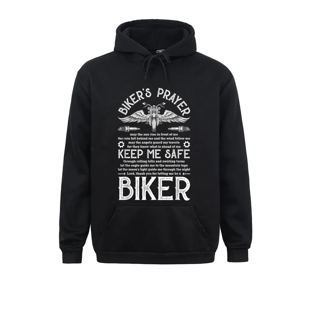 

Bikers Prayer Vintage Motorcycle Biker Biking Motorcycling Male Sweatshirts Men Hoodies Oversized Sportswear Long Sleeve