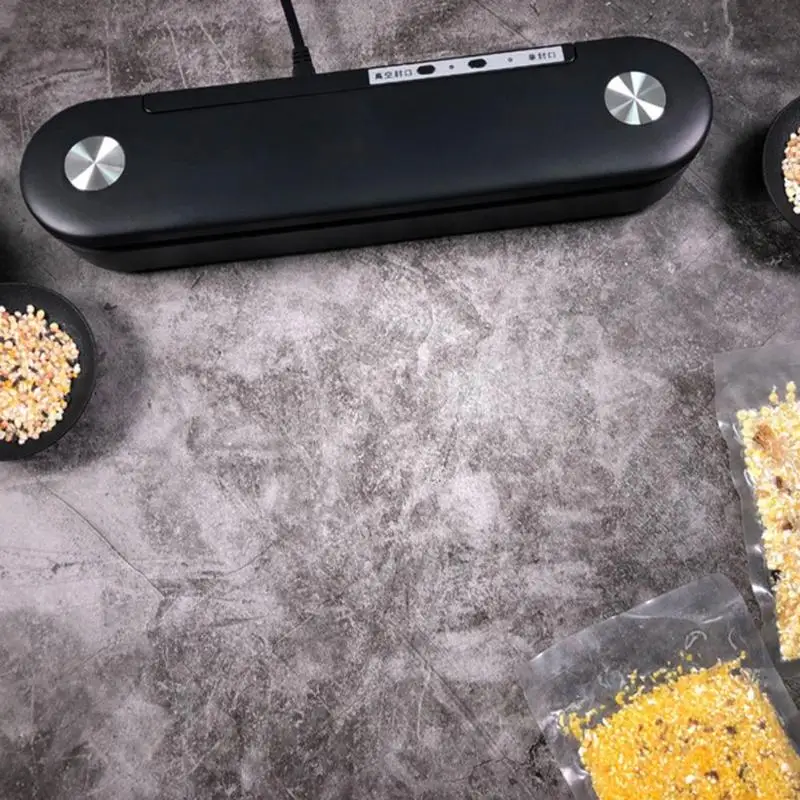 Бытовая Автоматическая упаковочная Вакуумная упаковочная мини-вакуумная пищевая герметичная кухонная пищевая машина для сохранения
