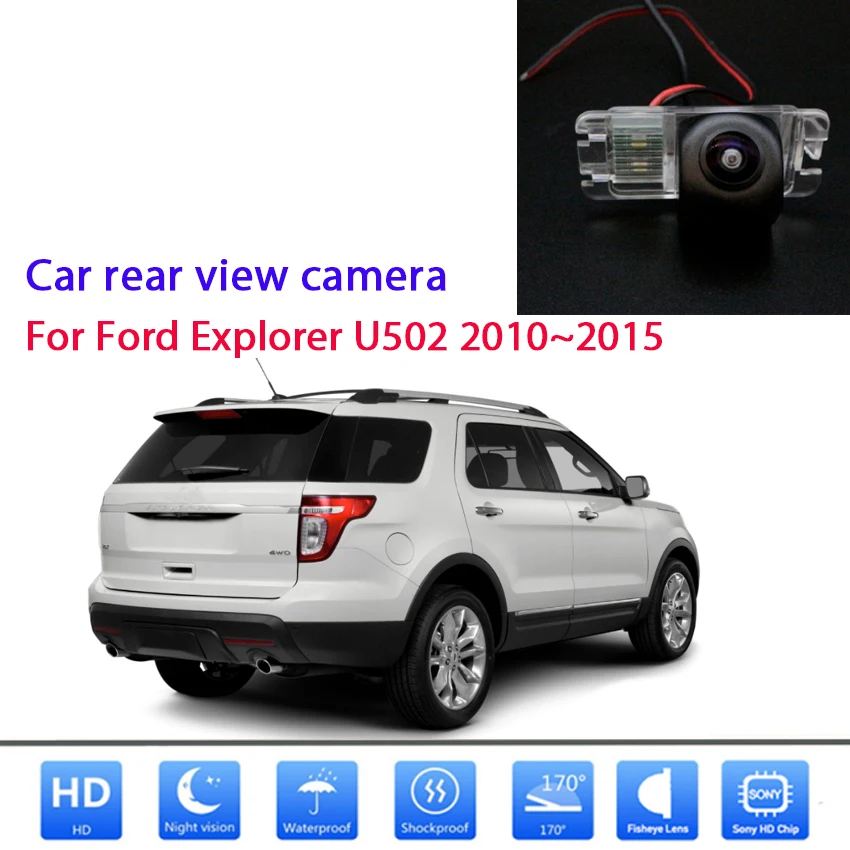 Car Backup Camera For Ford Explorer U502 2010 2011 2012 2013 2014 2015 Ccd Full Hd Reversing