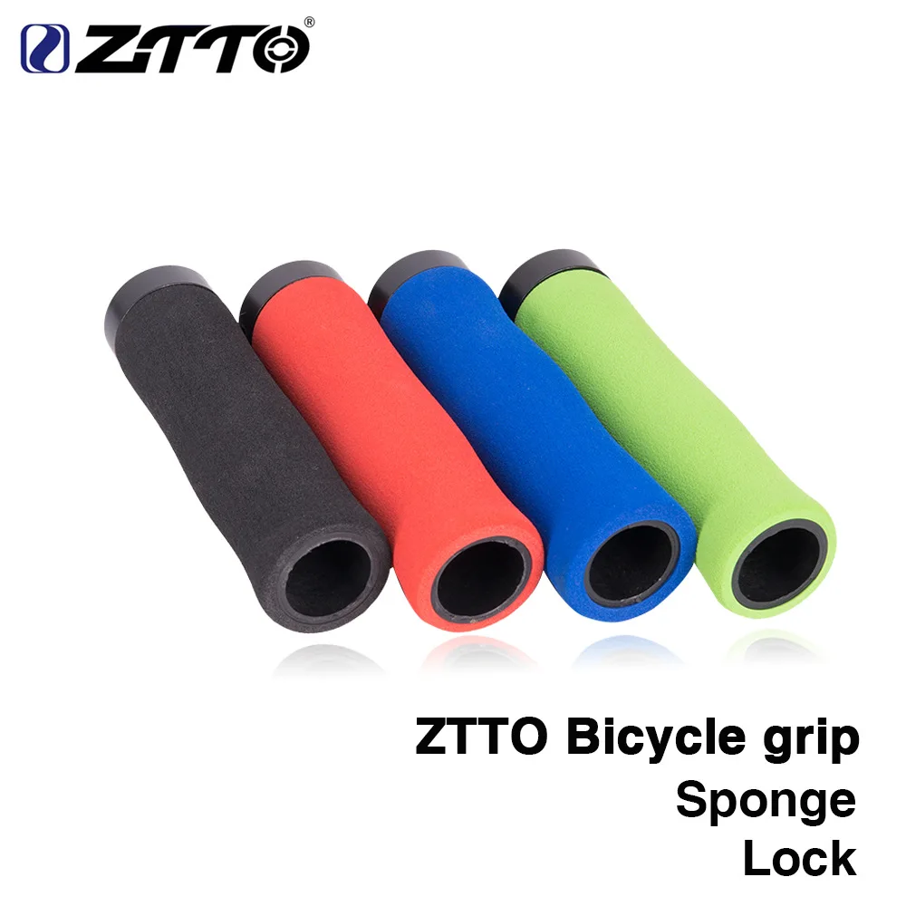 

ZTTO bicycle handlebar set unilateral lock dead sponge handle belt plug soft and comfortable
