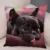 MINI French Bulldog Pillow Case for Home Sofa Car Soft Plush Decor Cute Pet Animal Dog Cushion Cover Printed Pillowcase 45x45cm 26
