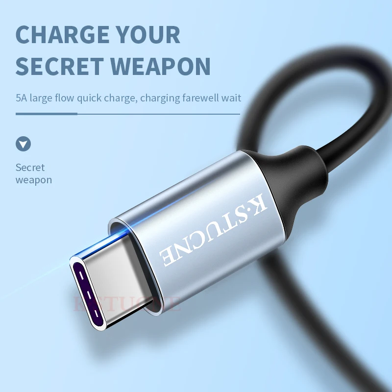 5А usb type-C кабель для быстрой зарядки USB C кабель для передачи данных зарядное устройство для телефона samsung S9 S8 Note 9 8 huawei P20 Pocophone F1 type-C кабель