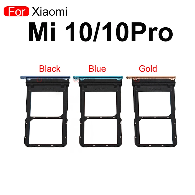 Sim Card SIM Tray Slot For Xiaomi 10 Pro Mi 10Pro Replacement Parts