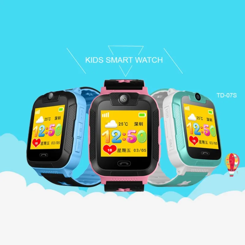 

Kids watches GPS tracker 3G 1.4" touch Screen Camera SOS Call Location WIFI Children Watches Smart Clock SIM card TD07S