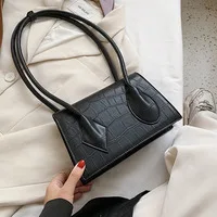 

2020 trend ladies small stone grain PU leather handbags retro shoulder handbags women travel handbags ladies fashion handbags