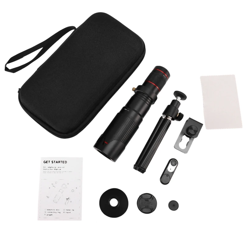 Bluetooth Zoom Telescope Mobile Phone Lenses Universal 4K Hd 36X Single Focus Optic Lens For Iphone Huawei Camera |