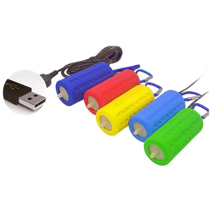 Домашний декор аквариум мини USB кислородный воздушный насос с каменным обратным