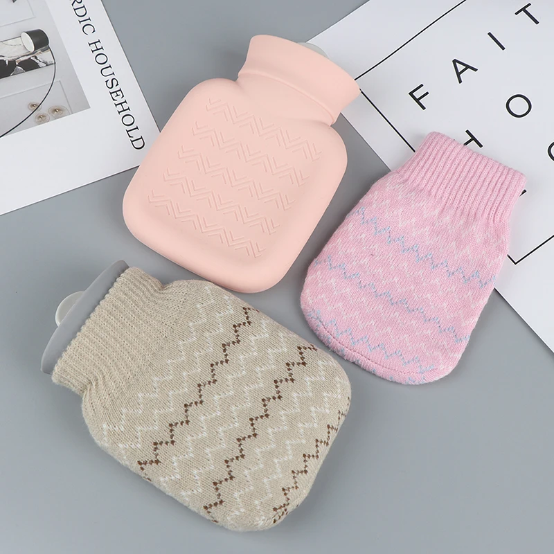 1 шт Силиконовая бутылка для горячей воды, теплый мешок для воды, мешок для впрыска воды 10,3x16 см горячая распродажа