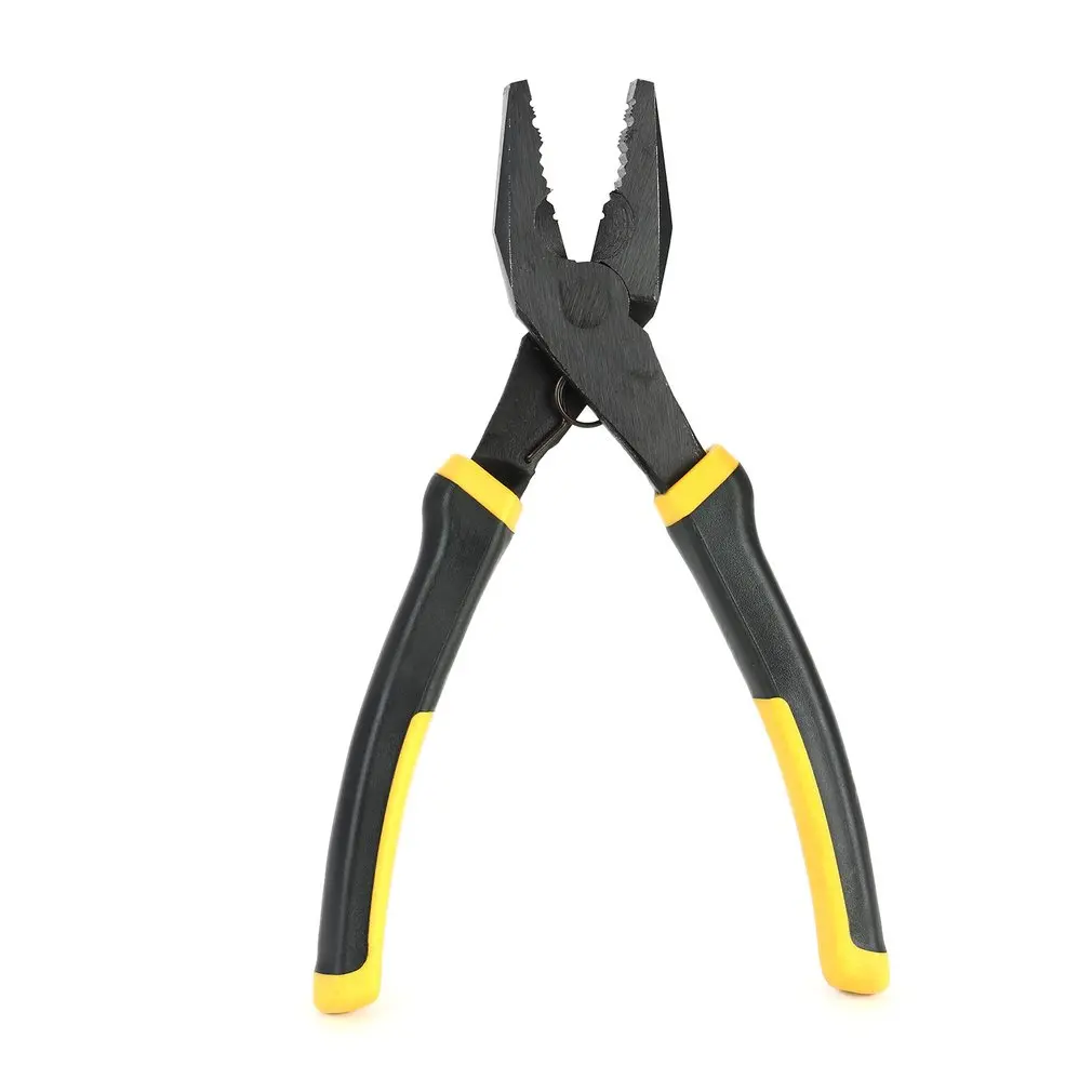 

Flat Nose Plier Cutter Cutting Copper Cable Wire Repair Clamp DIY Smooth Plier Hand Tools Snip Nipper Shear TNI-U TU2108 266mm