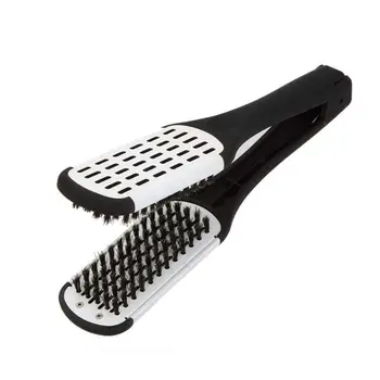 

Professional Straightening Brush Hairdressing tool Double-sided brush Hair straightening