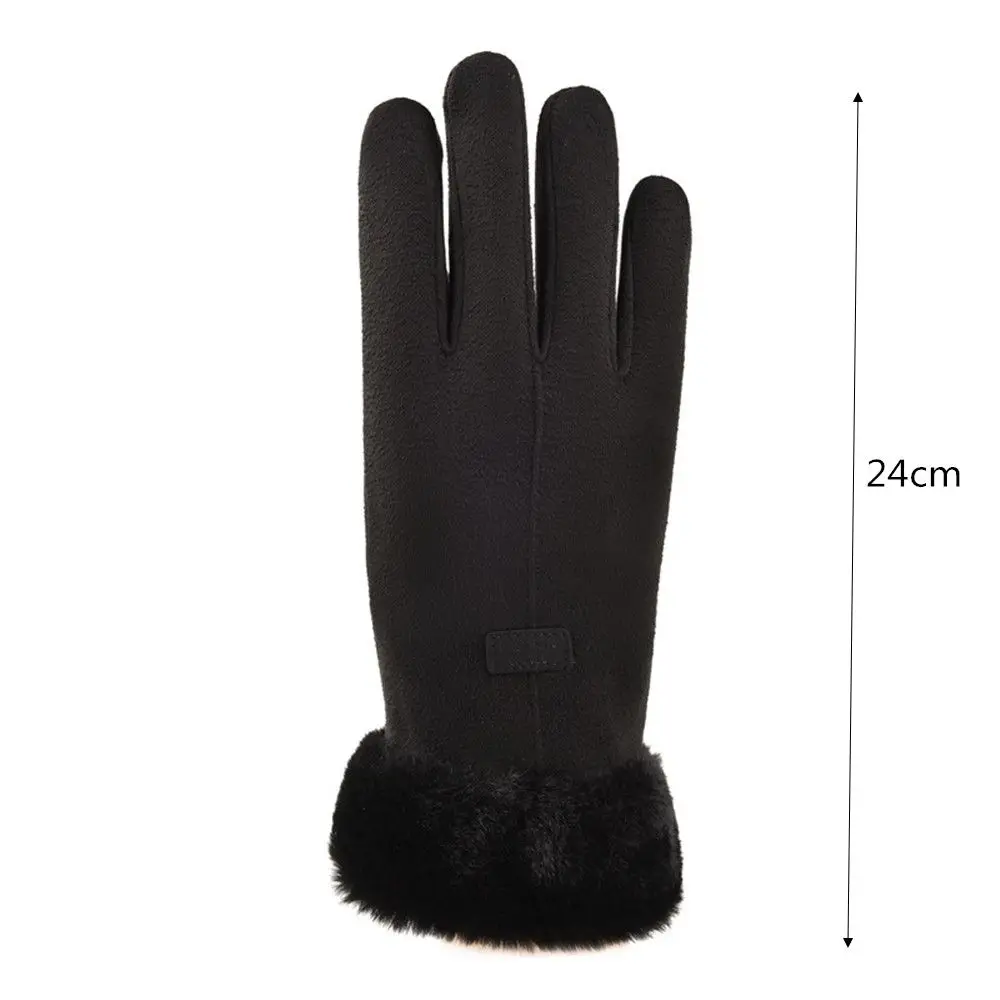 mens leather driving gloves 1 Pair Outdoor Sport Plus Velvet Thicken Winter Warm Women Gloves Driving Mittens Touch Screen Gloves Skiing Gloves best mens gloves