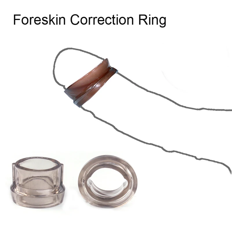 Foreskin Correction Ring Glans Resistance Complex Penis Cock Adult Product for Man Sex Delay Ejaculation | Красота и здоровье
