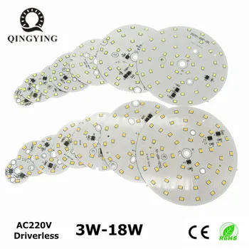 

LED SMD2835 Chip 18W 15W 12W 9W 7W 5W 3W AC 220V Smart IC Led Bead DIY For LED Downlight Outdoor Floodlight Spotlight Bulb Light