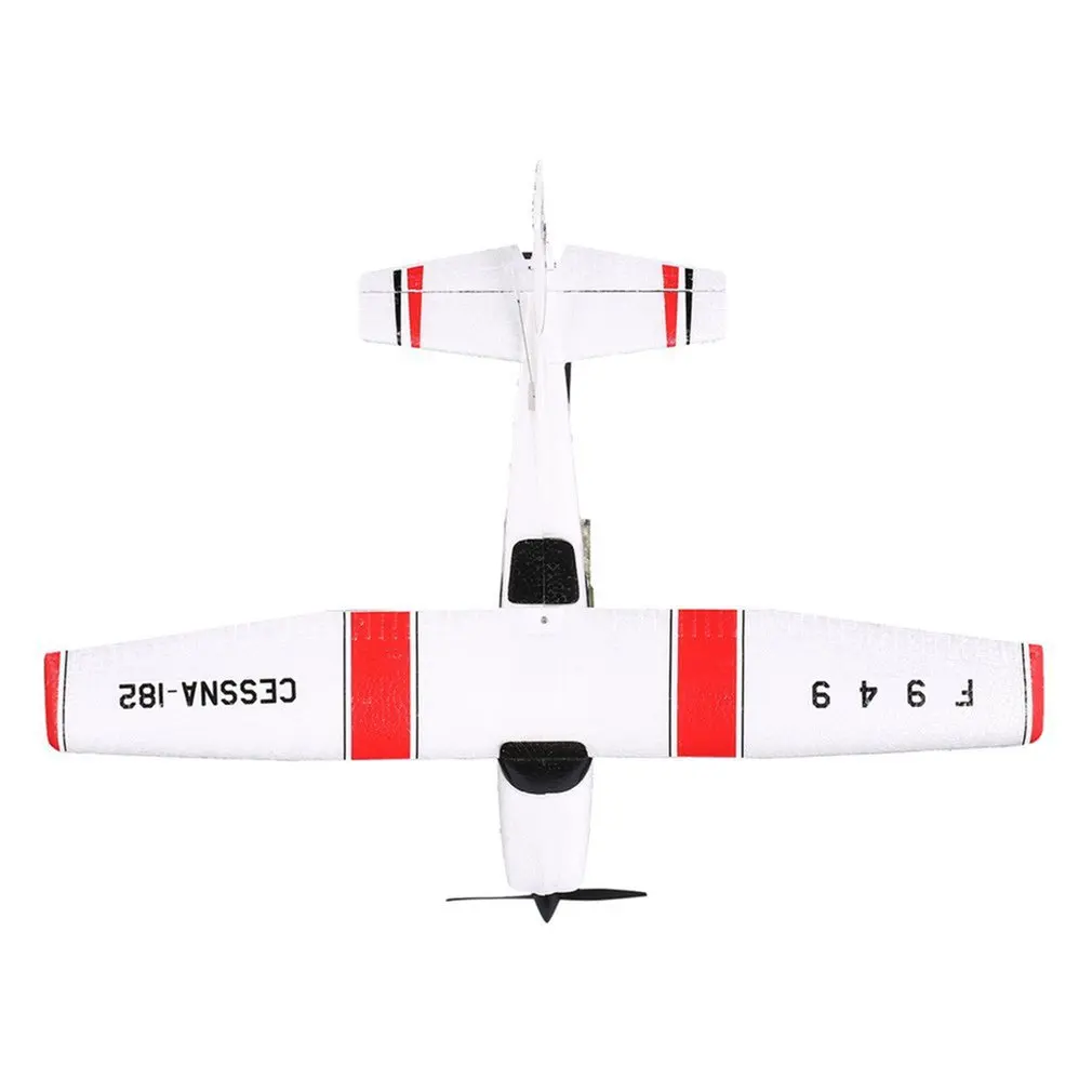 New Original Wltoys F949 2.4G 3CH Radio RC Airplane Fixed Wing RTF Plane Remote Control Plane 200m Distance Fly Kids Toys Gift