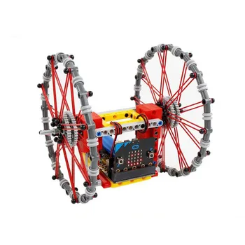 

Yahboom Micro:bit building block balance small car microbit programmable intelligent robot assembly kit RC car gift for children