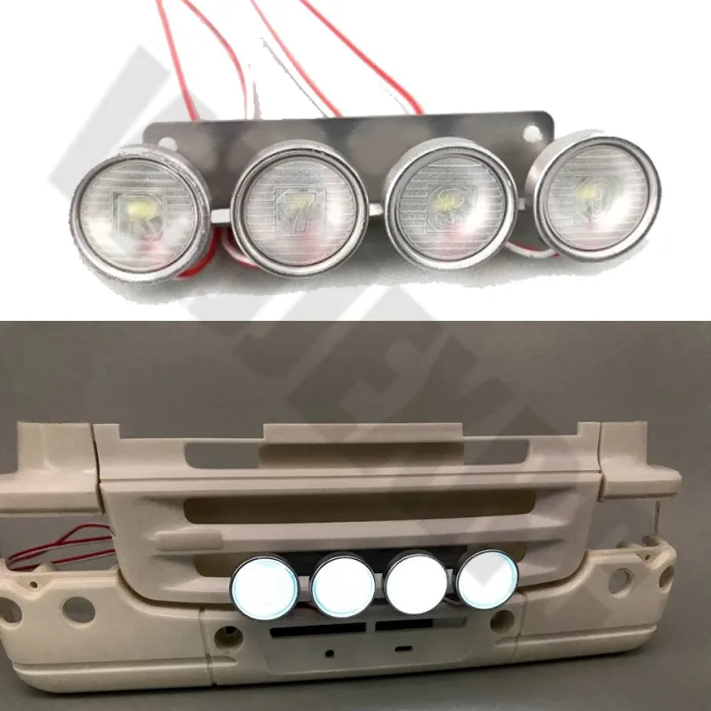 Гриль для Tamiya 1/14 Scale RC Scania R470 R620 R730|Детали и аксессуары| |