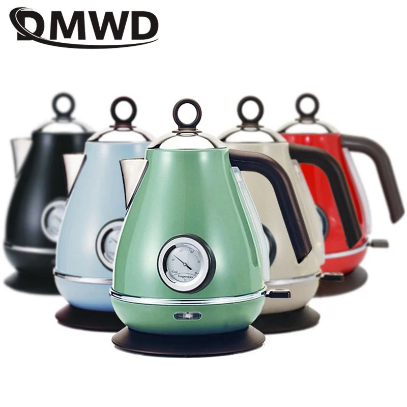 DMWD17LRetroElectricKettleHouseholdWaterBoilerMiniCoffeePot