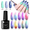 UR sucre 7.5ml Gel vernis thermique 3 couleurs température changement de couleur paillettes UV Gel vernis tremper UV LED Gel laques ► Photo 1/6