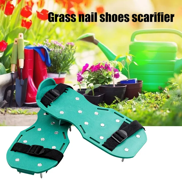 Improve Your Garden with Lawn Aerator Spikes Shoes
