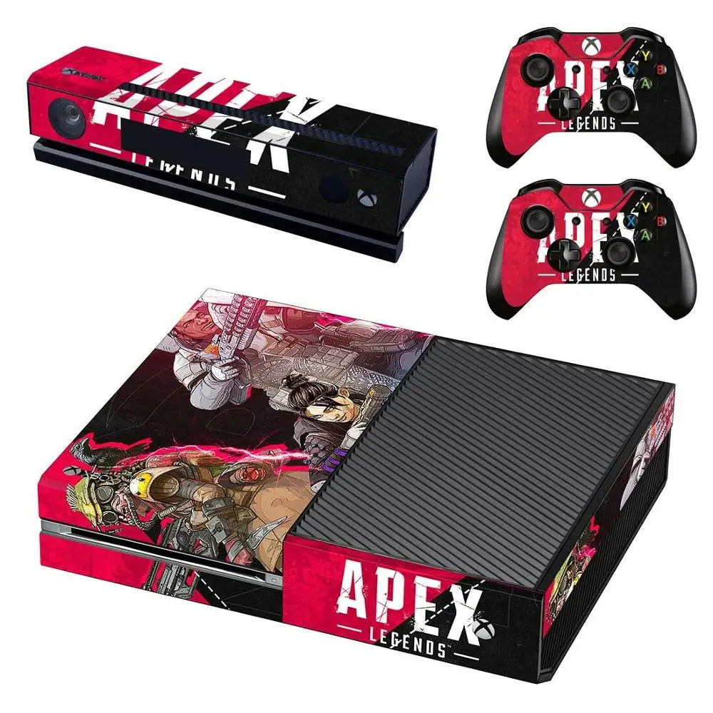 Игровая наклейка APEX Legends с полным покрытием для консоли Xbox One Kinect 2 контроллера на