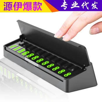 

Temporary Parking Phone Number Plate Creative Move License Plate Shift Car Cards Car Supplies High-temperature Resistant Piano-S