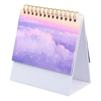 

1Pc Calendar Durable Portable Practical Table Calendar Mini Calendar Desk Calendar for Dorm