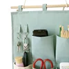 Wall Hanging Storage Bag Fabric Pouch Multi Pockets Multilayer Closet Door Hanging Storage Bag Home Cosmetics Toys Organizer 6