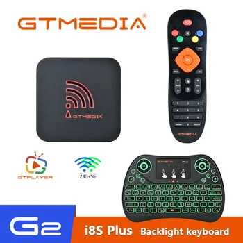 

GTmedia G5 I8S Plus teclado клавиатура с подсветкой TV BOX Android 9.0 тв приставка андроид 4k 2.4G 5G WIFI GTPlayer decorder