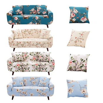 

Sofa Cover Stretch Sofa Slipcovers for Living Room Couch Cushion Cover Pillow Case for Single Loveseat 3 Seater 4 Seater NEW