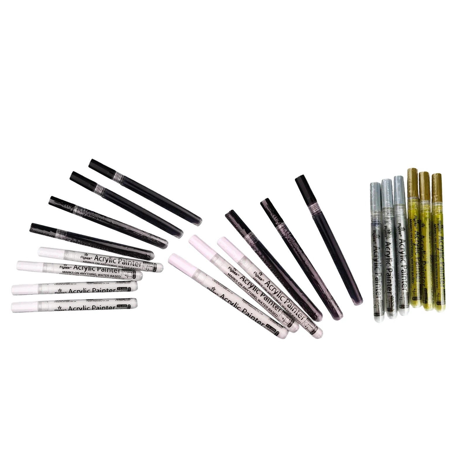 Diy Acrylic Paint Markers Pens For Drawing Rock Painting Art Acrylic Paint Markers Ceramic Pumpkin Glass Paint Pens Kit