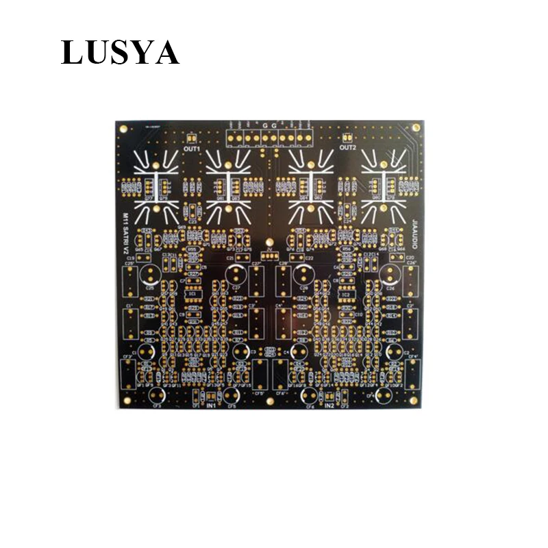 Плата предварительного усилителя класса А Lusya HIFI M11Board и печатная плата наушников
