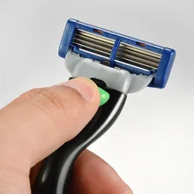 1 комплект 4 слойные лезвия для бритья для Gilette Fusion Mach 3 бритвенные лезвия для мужчин усы Scheermesjes Lame De Rasoir