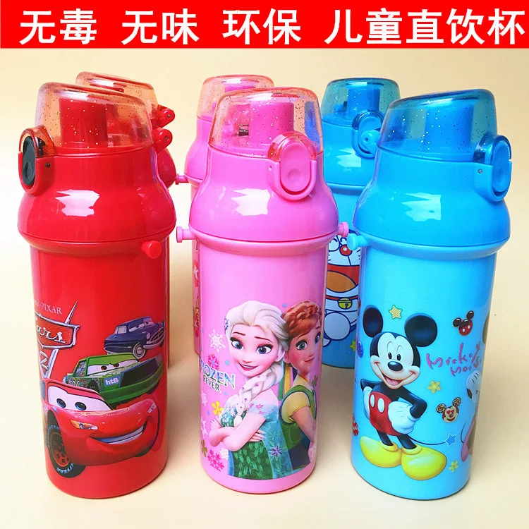 

Young STUDENT'S Kindergarten Environmentally Friendly Leak-Proof Direct Drinking Cup Portable Cup Children Sports Bottle Student