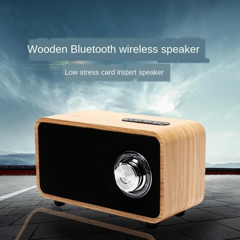 Bluetooth Колонка деревянная портативная с поддержкой Bluetooth|Портативные колонки| |
