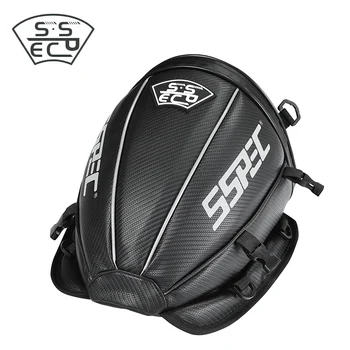 

SSPEC Waterproof Motorcycle Tail Bag Multi-functional Rear Motorbike Seat Bag Reflective