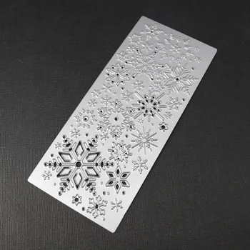 

New Arrival Snowflake Metal Cutting Dies Christmas Background Embossing Scrapbooking Stencil Craft Cut Dies For DIY Card Crafts