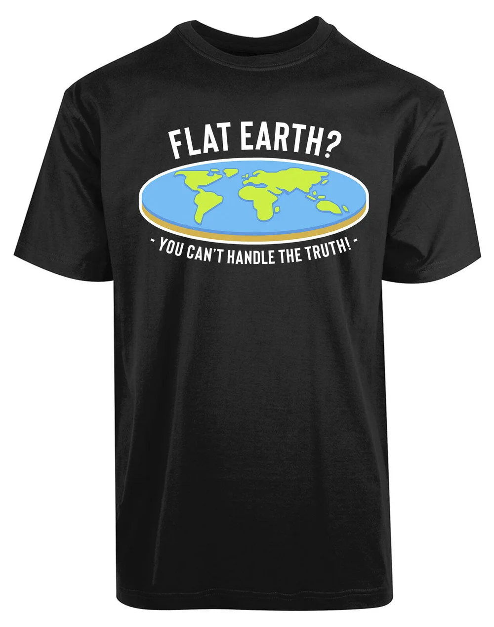 

Flat Earth New Mens Shirt Amazing World Map Unique Stylish Summer Casual Top Cotton Tee Shirt Fashion Classic Style