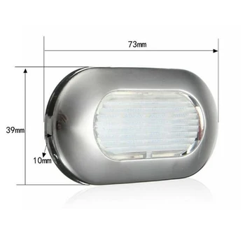 

Boat LED Light Stainless Steel Anchor Blue 1.2W Replacement Accessories