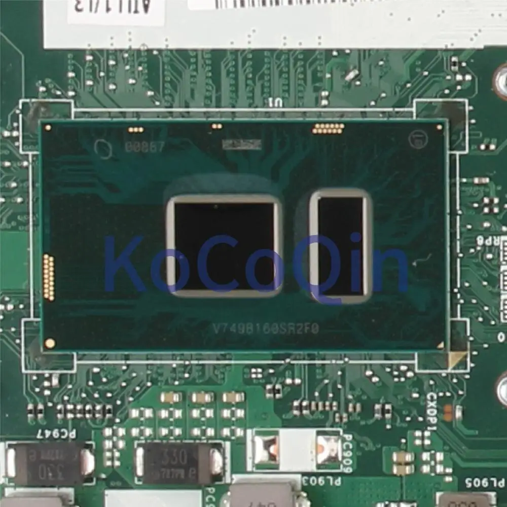 Greatest  KoCoQin Laptop motherboard For LENOVO Thinkpad L560 Mainboard SR2F0 i5-6300U 01LV952 LA-C421P