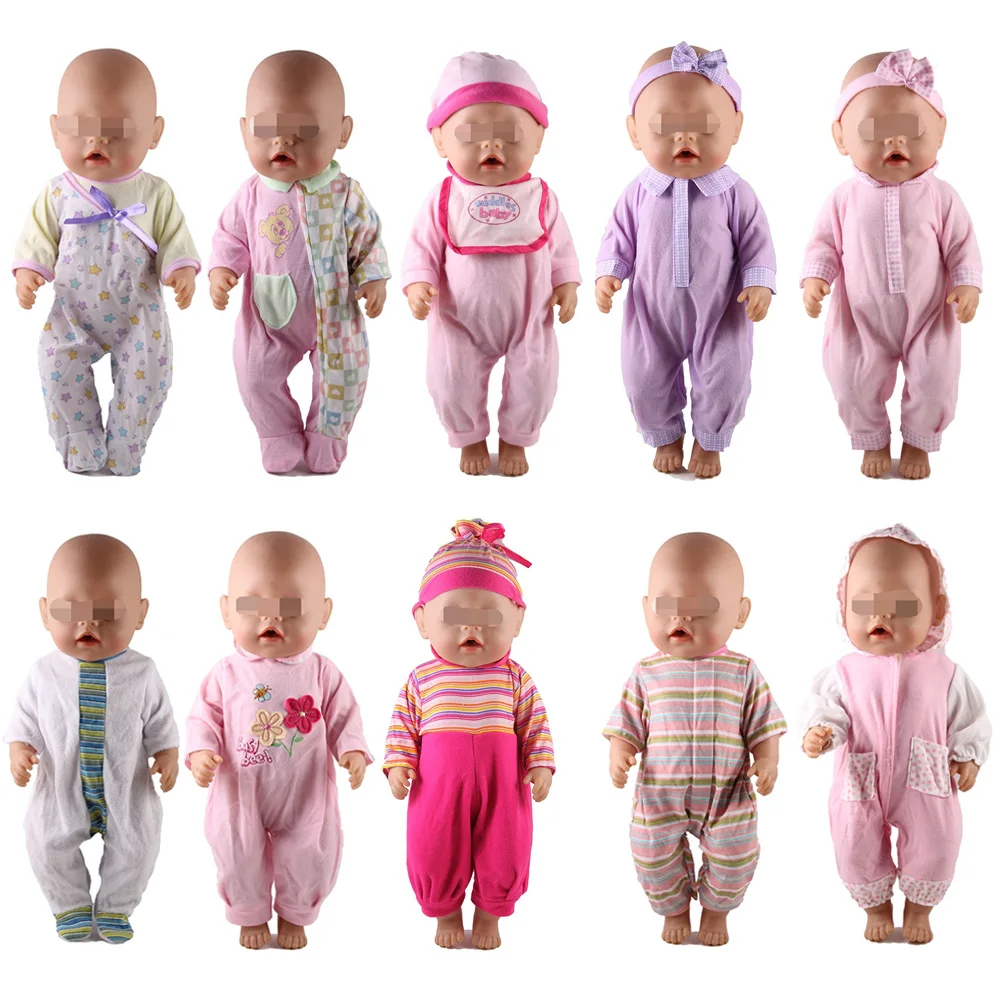 Фото 10 различных стилей новый костюм куклы одежда подходит для 17 дюймов 43 см кукла