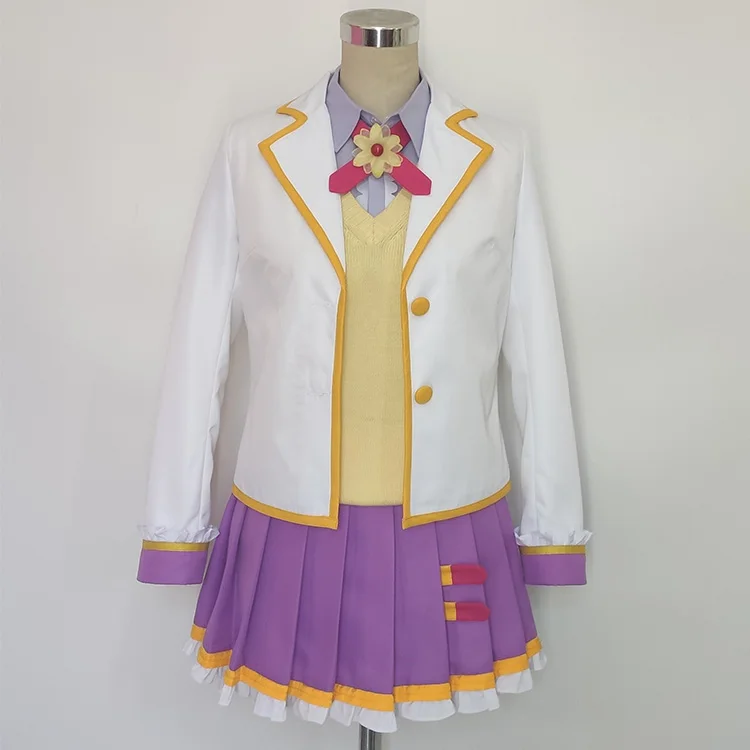 Школьная Униформа аниме Aikatsu Stars Venus Ark костюм для косплея костюмы на Хэллоуин