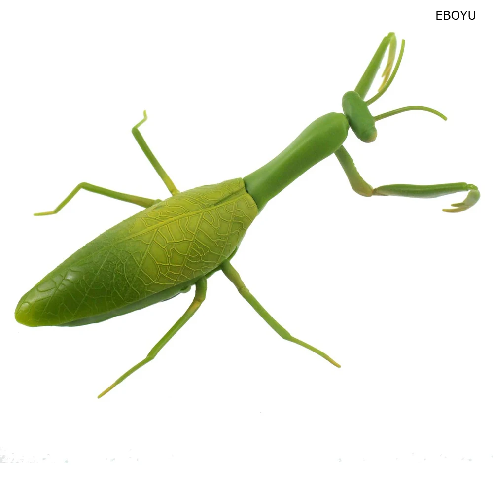 EBOYU RC Praying Mantis IR Remote Control Animal Toy Fake Car Vehicle Electric for Kids Birthday Christmas Gfits 2