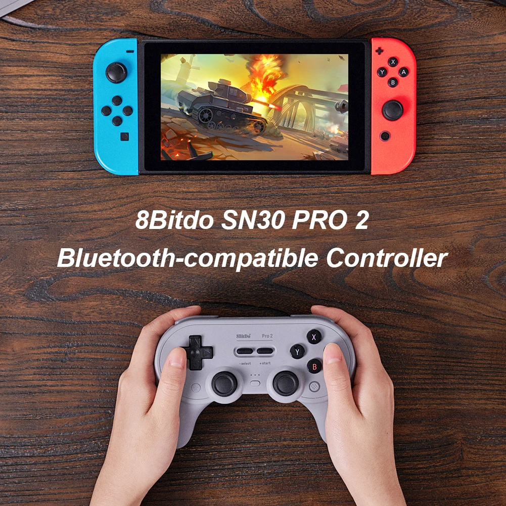 8bitdo Sn30 Pro 2 Bluetooth Compatible Controller Wireless Burst Vibration Gamepad For Pc Switch Android Raspberry Pi Gamepads Aliexpress