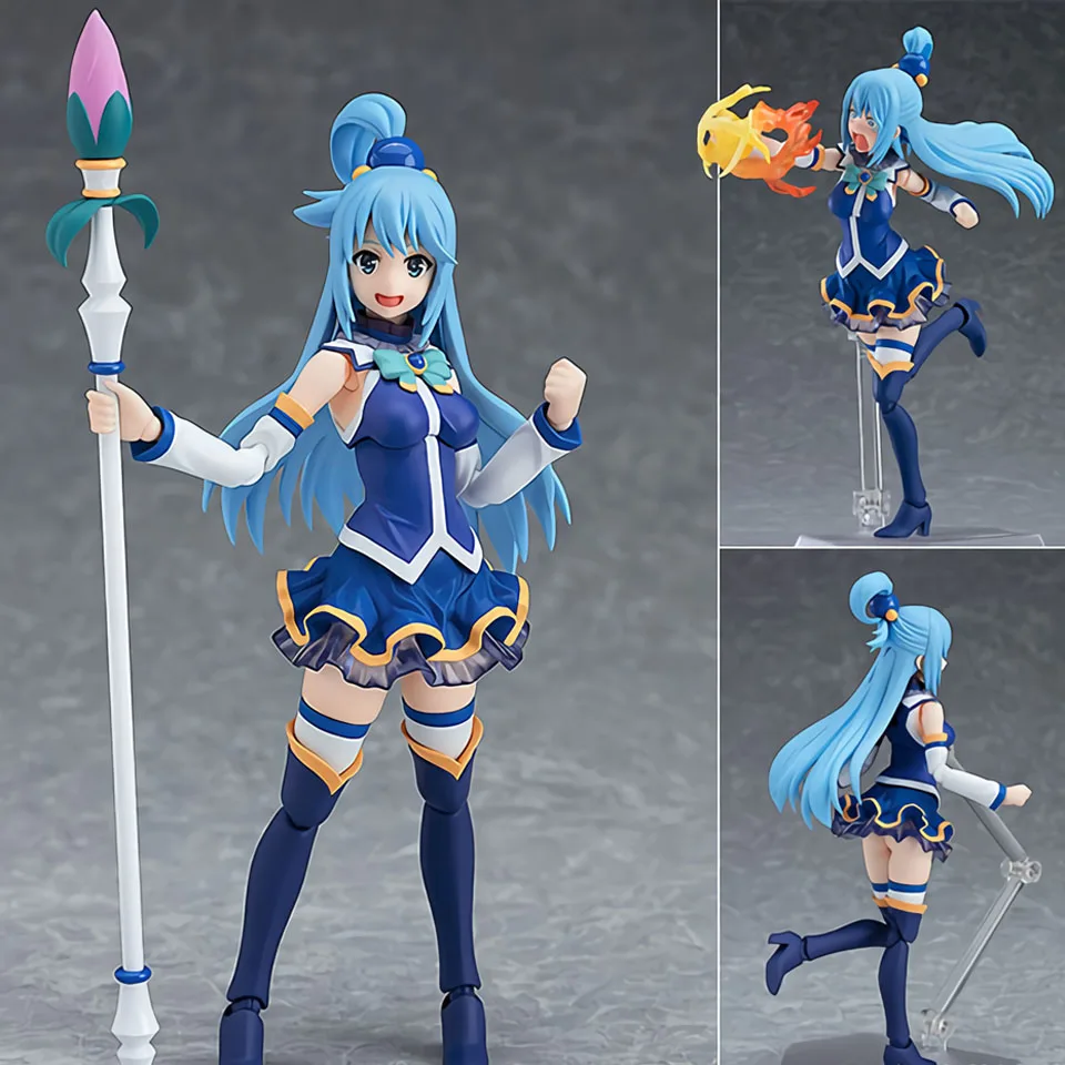 Tronzo MF Figma#399 Konosuba Божье счастье на этом чудесном мире Аква ПВХ фигурка модель игрушки на Рождество