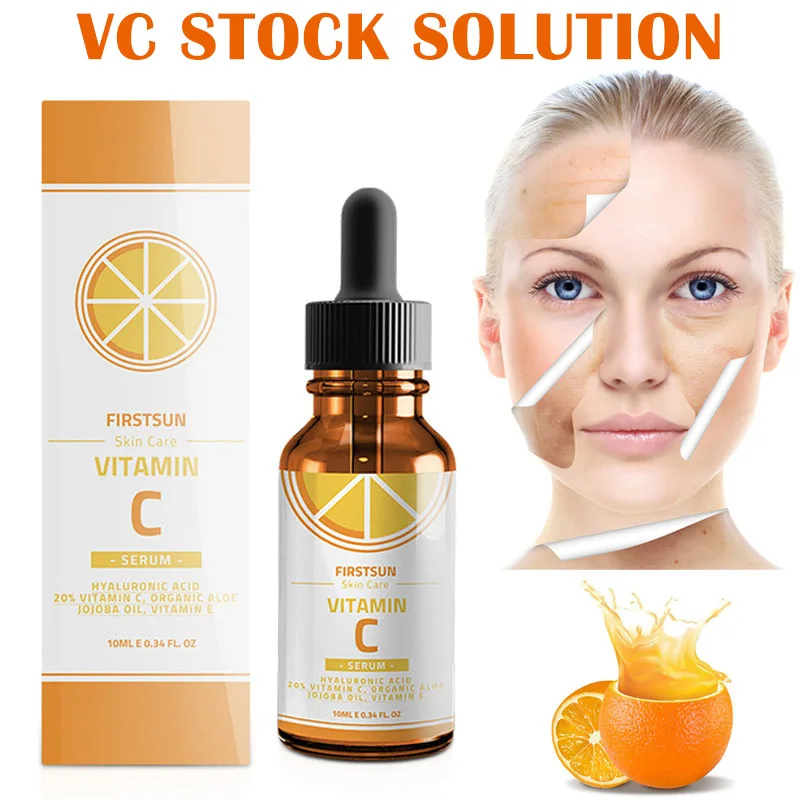 Hot sale Pure Vitamin C Hyaluronic Acid Essence Anti-aging Firming Brightening Skin Care Liquid Hot sale Pure Vitamin C Hyaluronic Acid Essence Anti-aging Firming Brightening Skin Care Liquid