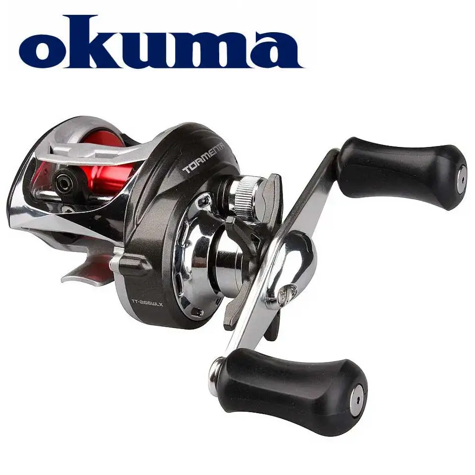 

OKUMA Fishing Reel Tormenta Low Profile Baitcast Reel 2+1BB casting reel 5KG Power Corrosion Resistant Graphite Frame