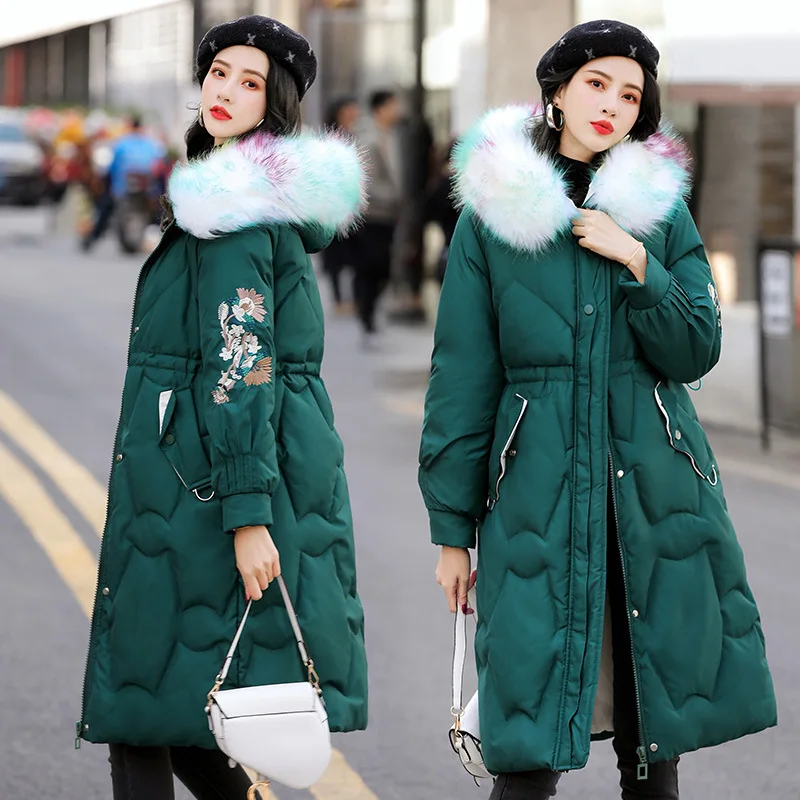 

Korean-style Waist Hugging Slimming down Jacket Cotton-padded Clothes Cotton-padded Clothes Women's 2019 Winter New Style WOMEN'
