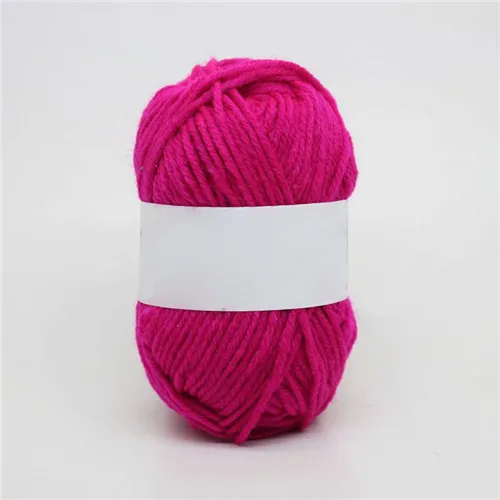 Мягкая детская кашемировая линия молоко хлопок вязание грубая пряжа шерсть для ручного вязания шерстяной тканый шарф одеяло - Цвет: B-11
