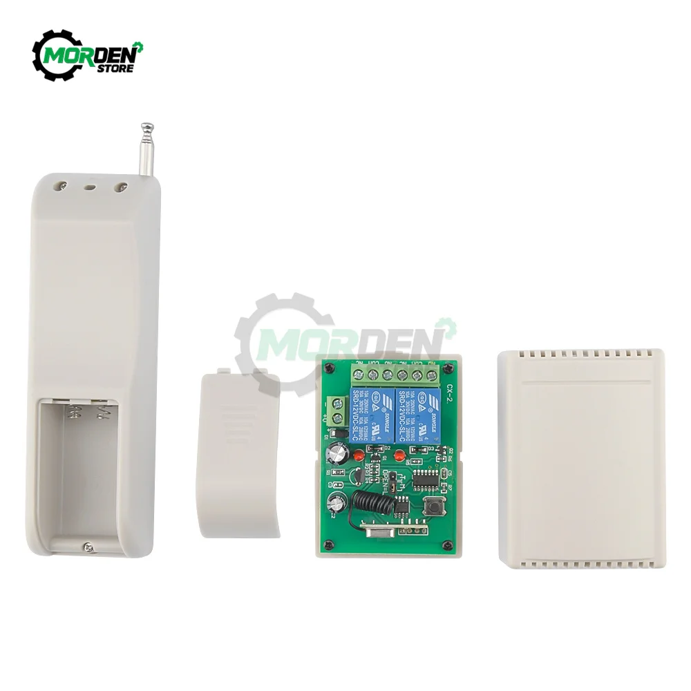 DC12V 315MHz Two/ Six Channel Wireless Remote Control Switch System Transmitter + Receiver Power Supply | Обустройство дома