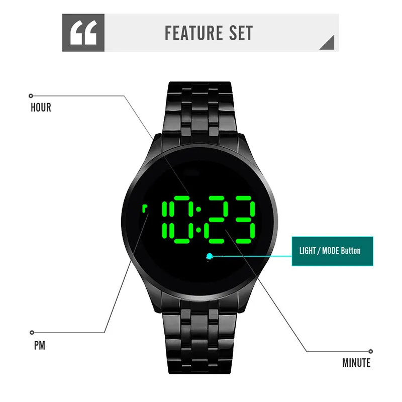 

Fashion Men Digital Watches Waterproof Mens Outdoor Sport Quartz Wristwatches Relogio Masculino LED Men Electronic Watches